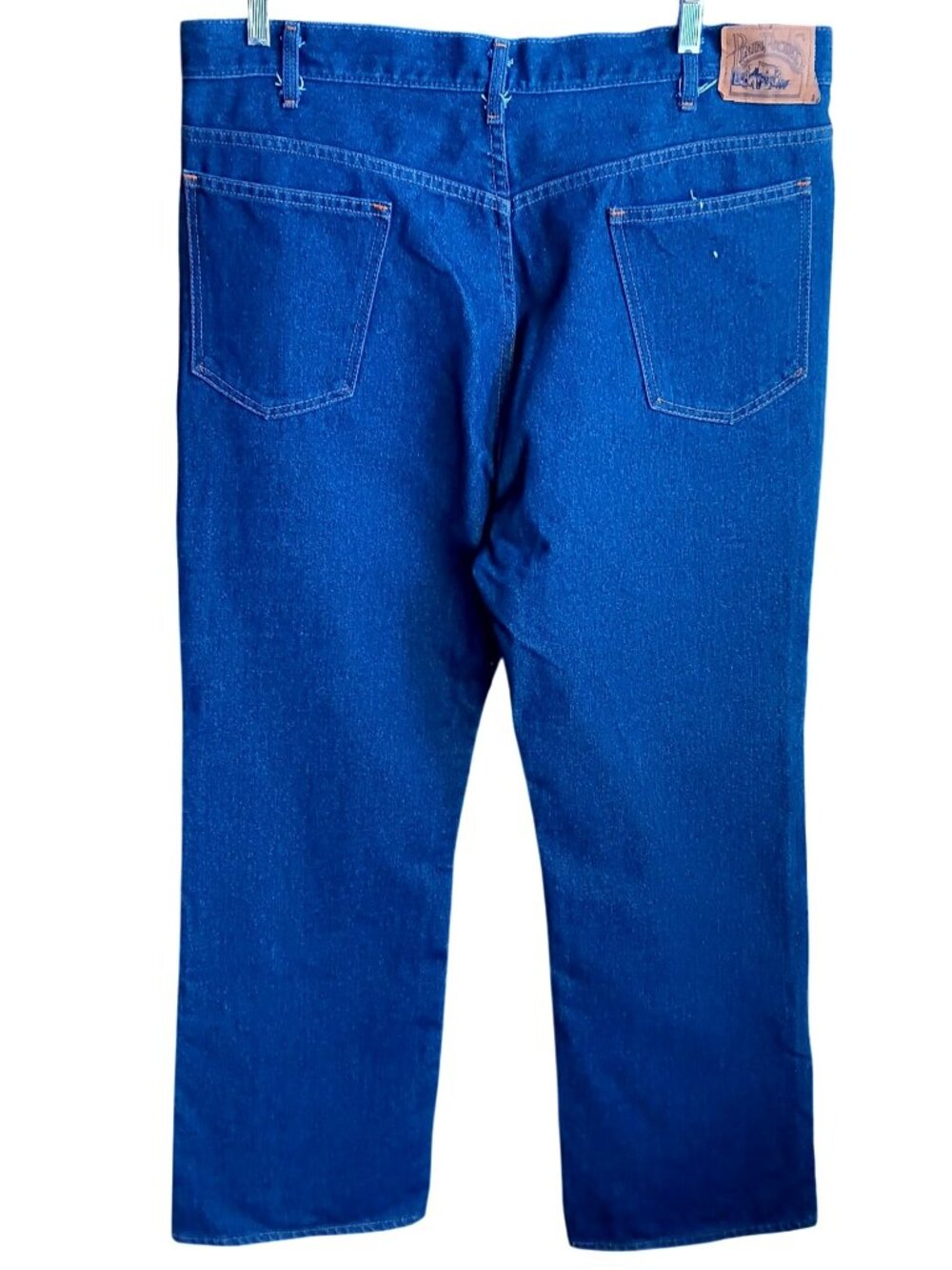 True Vintage Bootcut Jeans 42x32 80s JC PENNEY PLAIN POCKETS CLASSIC FLARE Hippy